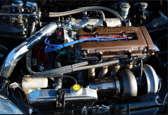 Honda Valve cover pressure venting adding ports